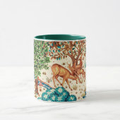 ウィリアム・モリス・ディアバイ・ブルック・ベージュとグリーン  マグカップ (中央)