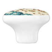 ウィリアム・モリス・ディアー・バイ・ア・ブルック・タペストリー・ベージュ セラミックノブ (側面)