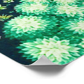 ウィリアム・モリス・ディアーbyブルック・タペストリー・インディゴ ポスター (角)