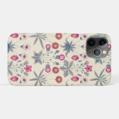 ウィリアム・モリス デイジー 花柄 赤 オレンジ Case-Mate iPhoneケース (裏面(横))