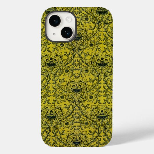ウィリアム・モリス デザイン #1 Case-Mate iPhoneケース (裏面)