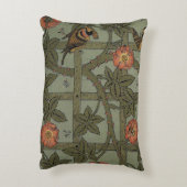 ウィリアム・モリス・トレリス壁紙アート アクセントクッション (裏面(縦))