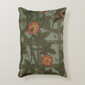 ウィリアム・モリス・トレリス壁紙アート アクセントクッション (正面(垂直))