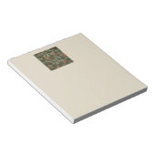 ウィリアム・モリス・トレリス壁紙アート ノートパッド (アングル)