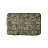 ウィリアム・モリス・トレリス壁紙アート バスマット (正面)