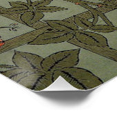 ウィリアム・モリス・トレリス壁紙アート ポスター (コーナー)