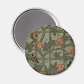 ウィリアム・モリス・トレリス壁紙アート マグネット (正面/裏面)