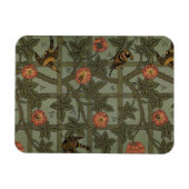 ウィリアム・モリス・トレリス壁紙アート マグネット (横)