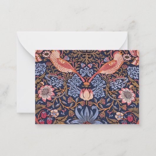 ウィリアム・モリス ノートカード (正面)