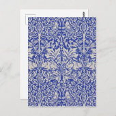 ウィリアム・モリス・ハトとウサギ ポストカード (正面/裏面)