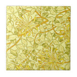 ウィリアム·モリス-ハニーサックルインイエロー  タイル<br><div class="desc">ウィリアム·モリス-ハニーサックル（黄色のセラミックタイル）</div>