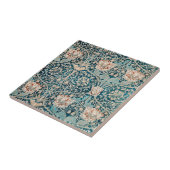 ウィリアム・モリス「ハニーサックル」セラミックタイル タイル (側面)