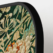 ウィリアム・モリス・ハニーサックル・パターン ピックルボールラケット (左詳細)