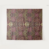 ウィリアム・モリス，ハニーサックル,フローラ.パターン，芸術 タペストリー (正面(横))