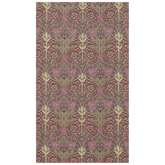 ウィリアム・モリス,ハニーサックル,フローラ.パターン,芸術 テーブルクロス (正面)