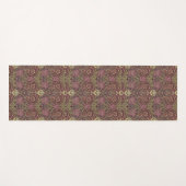 ウィリアム・モリス，ハニーサックル,フローラ.パターン，芸術 ヨガマット (正面(横))