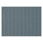 ウィリアム・モリス ハレーベル フラワーパターン、ブルー ピンク テーブルクロス (正面(横))