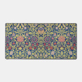 ウィリアム・モリス・バイオレットとオダマキ（植物） デスクマット (正面)