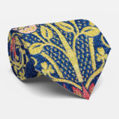 ウィリアム・モリス・バイオレットとオダマキ(植物) ネクタイ (ロール)