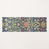 ウィリアム・モリス・バイオレットとオダマキ（植物） ヨガマット (正面(横))