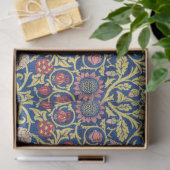 ウィリアム・モリス・バイオレットとオダマキ（植物） 薄葉紙 (ギフト)