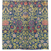 ウィリアム·モリス·バイオレット·アンド·オダマキ（植物） シャワーカーテン (正面)