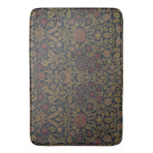 ウィリアム・モリス：バイオレット&オダマキ（植物）バスマット バスマット (正面縦)