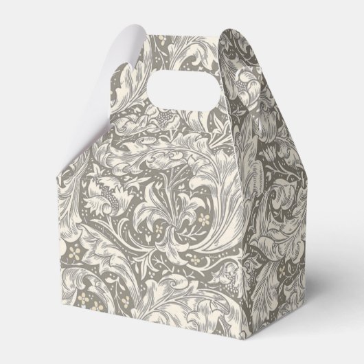 ウィリアム・モリス バチェラーズ・ボタン 花 モダン ボタニカル フェイバーボックス (正面サイド)