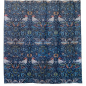 ウィリアム・モリス・バーズ シャワーカーテン (正面)