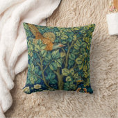 ウィリアム・モリス・バードの木 クッション (ブランケット)