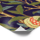 ウィリアム・モリス・バードアンドザクロヴィンテージ・アート ポスター (コーナー)