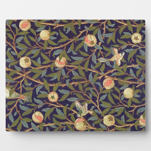 ウィリアム・モリス・バードアンドザクロ フォトプラーク (正面)