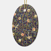 ウィリアム·モリス·バード·アンド·ポメグラネート セラミックオーナメント (左)