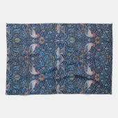 ウィリアム・モリス・バード キッチンタオル (横)
