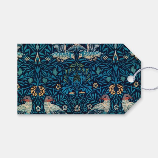 ウィリアム・モリス・バード ギフトタグ (正面(横))