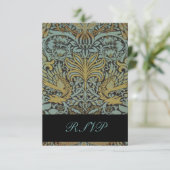 ウィリアム・モリス バード レイ カード スクエア インビテーション (スタンド正面)