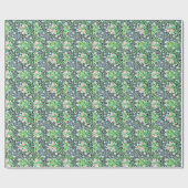 ウィリアム・モリス・パターンのバウワー ラッピングペーパー (フラット)