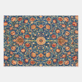 ウィリアム・モリス・パック2 ラッピングペーパーシート (正面)