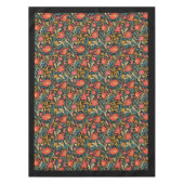 ウィリアム・モリス・パンペネルのカラフル鮮やかカラー テーブルクロス (正面)