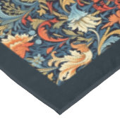 ウィリアム・モリス・パンペネルのカラフル鮮やかカラー テーブルクロス (アングル)