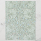 ウィリアム・モリス・パンペネルパターンヴィンテージライン レターヘッド (正面)