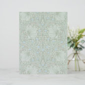 ウィリアム・モリス・パンペネルパターンヴィンテージライン レターヘッド (スタンド正面)