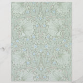 ウィリアム・モリス・パンペネルパターンヴィンテージライン レターヘッド (裏面)