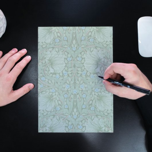 ウィリアム・モリス・パンペネルパターンヴィンテージライン レターヘッド