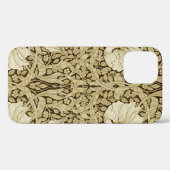 ウィリアム・モリス・パンペネル金ゴールド Case-Mate iPhoneケース (裏面 (横))