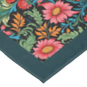 ウィリアム・モリス・パンペネル鮮やかカラーカラフル テーブルクロス (アングル)