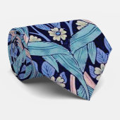 ウィリアム・モリス・パンペルネル・ブルー ネクタイ (ロール)