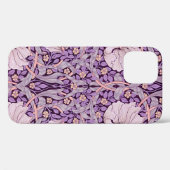 ウィリアム・モリス・パープル Case-Mate iPhoneケース (裏面 (横))