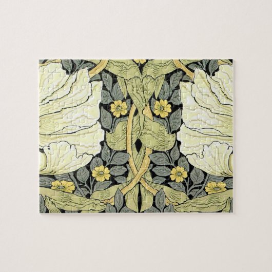 ウィリアム・モリス・パーペネルフローラ壁紙 ジグソーパズル (横)