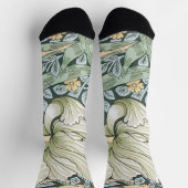 ウィリアム・モリス・パーペネルフローラ壁紙 ソックス (上部)